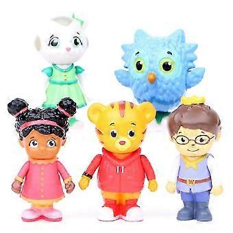 5 pezzi Daniel Tigers kvarter (Daniel Tiger's Neighborhood) figure