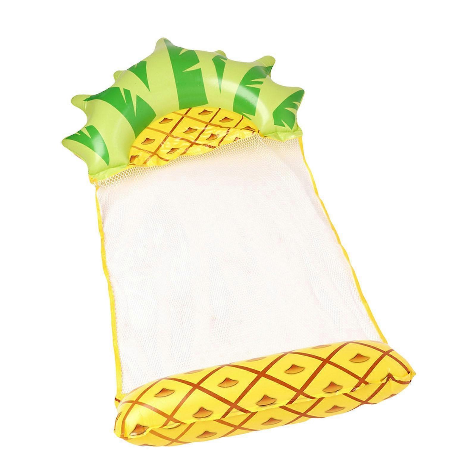 Pool Hammock Float Inflatable Hammock for Vacation Swimming Pool Accessories Pineapple