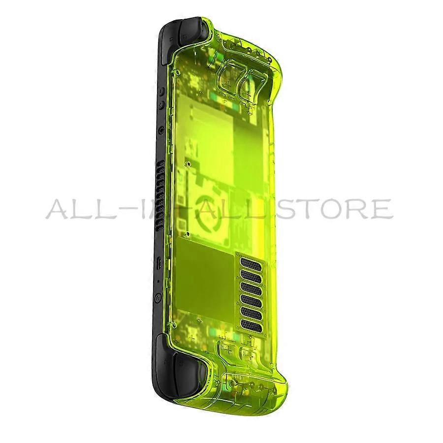 DIY Clear Edition Replacement Shell Case Set Custom Transparent Back Plate + Buttons for Steam Deck Console Gaming Accessories
