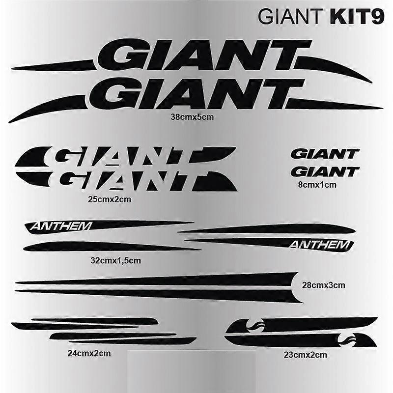 Çerçeve Etiket DEV KIT9 G-9 MTB Dağ Bisikleti Yol Bisikleti Bisiklet Bisiklet Çıkartmaları KITI 9