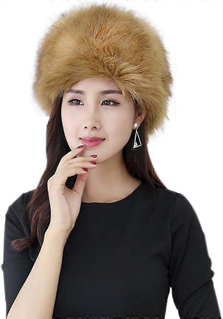 Ushanka Russian Snow Cap Women Ushanka Hat Luxury Winter Snow Hat