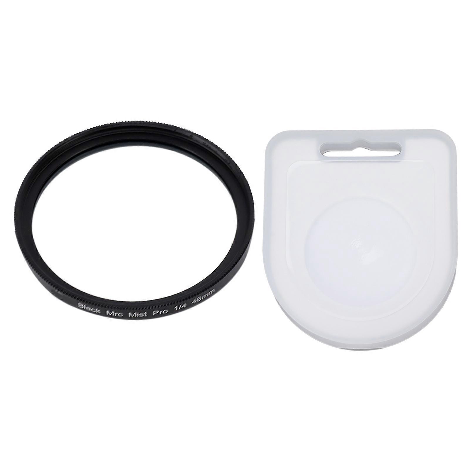 Black Soft Filter 1/4 Portrait Hazy Waterproof Oil Resistant Camera Lens Filter for Video Scenery 37-46MM