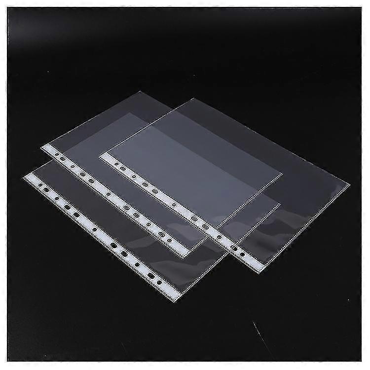 A4 11-hole File Bag Loose-leaf Stora Protective Sleeve F Inner File File Bag Transparent 1 Bag En Vedette