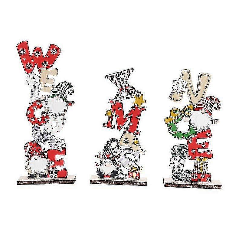 R Xmas R Table Ornt Pendant. ()(3pcs)