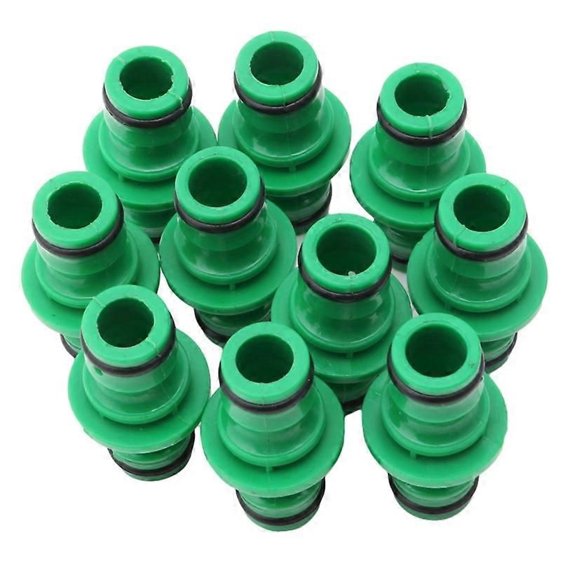 10Pcs单向1/2“花园水管水连接器连接器快速修复连接器新