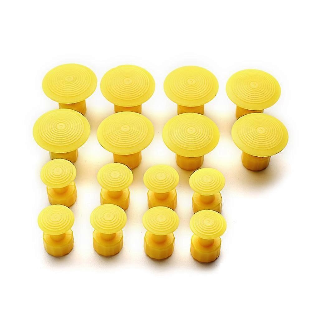 16pcs Car Body Diy Tool Glue Tabs Paintlessdent Repair Tools Puller Tabs