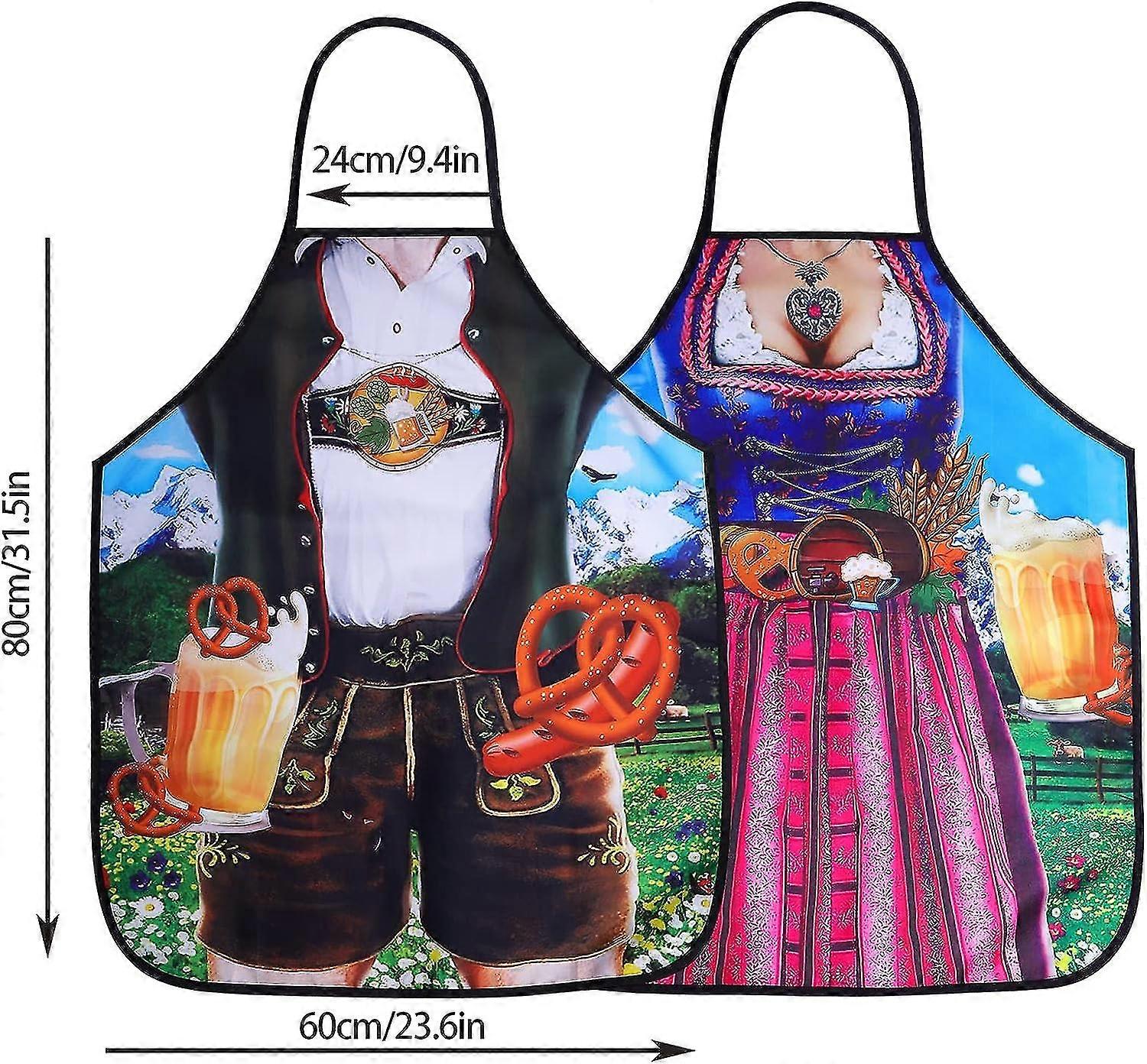 Ποδιά Oktoberfest, πάρτι Oktoberfest Γερμανικό κολάν με ρυθμιζόμενο σχοινί κορδονιών Μαγειρική κηπουρική Μπάρμπεκιου Ποδιά ψησίματος