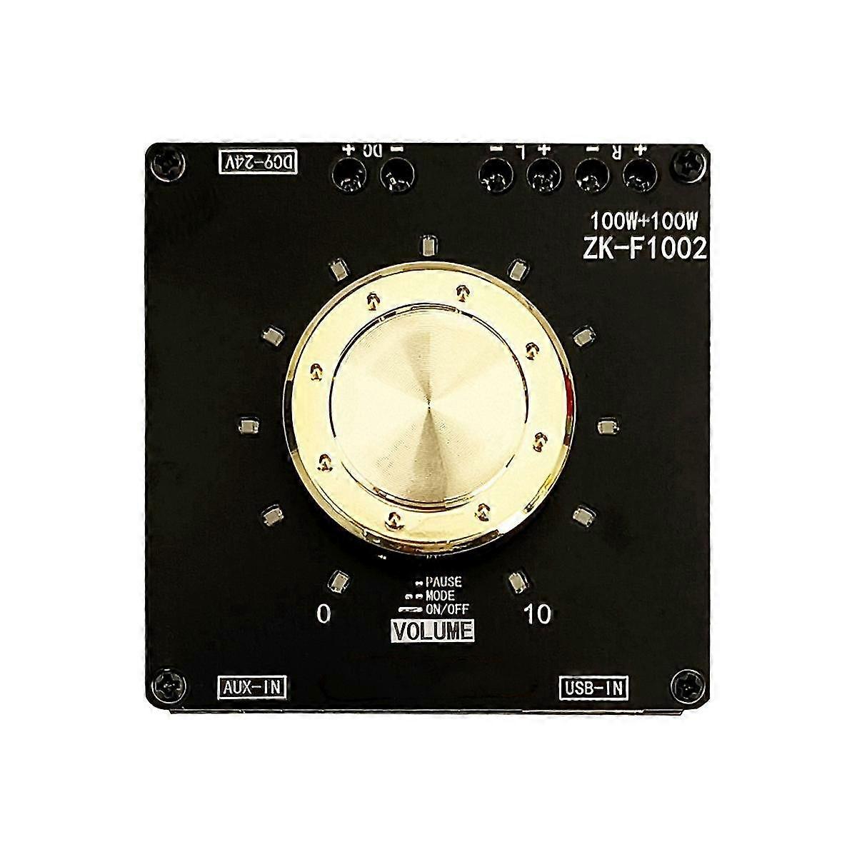 -f1002 5.1bluetooth Power Amplifier Board 100w 2.0channel Amplifier Board With Short Circuit Protection For Sound Box