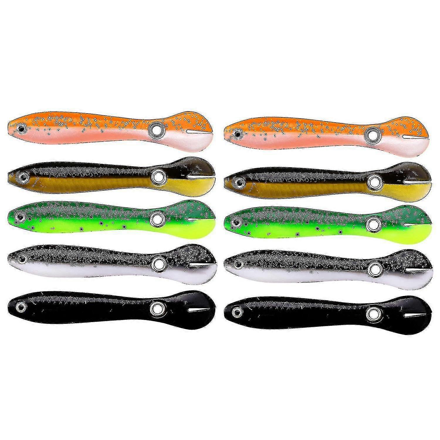 10pcs weicher bionischer Köder, Angelköder, Angelköder
