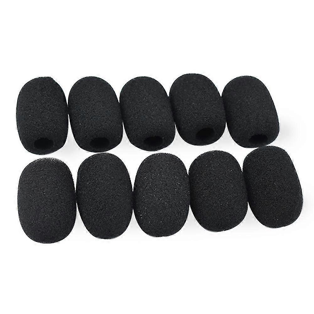 20pcs Microphone Sleeves Mini Lavalier Windshield Lapel Headphone Microphone Windshield