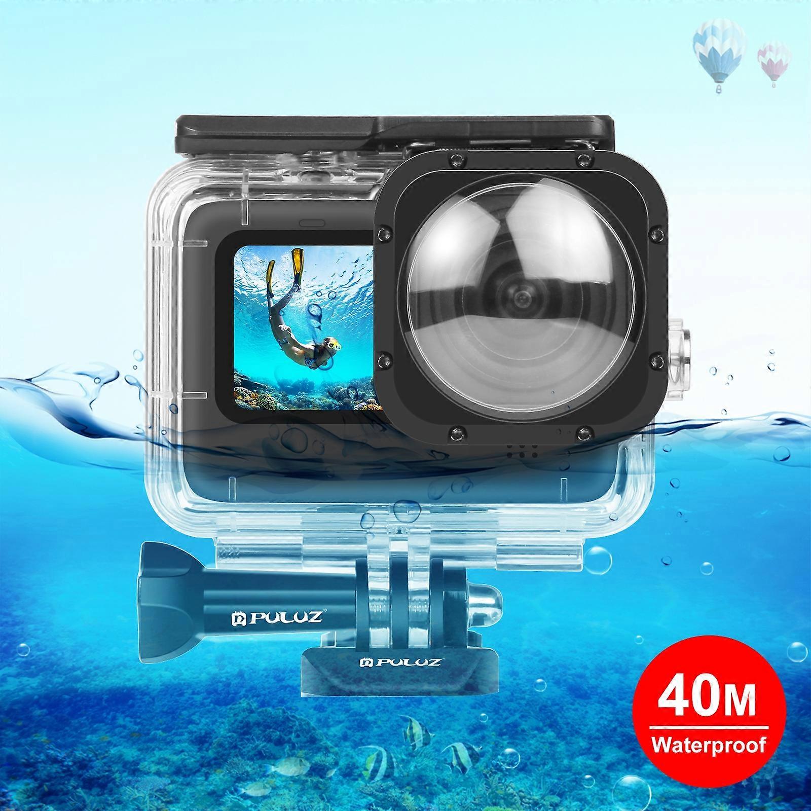 PULUZ 40m Waterproof Case for GoPro HERO9 Black Max Lens Mod