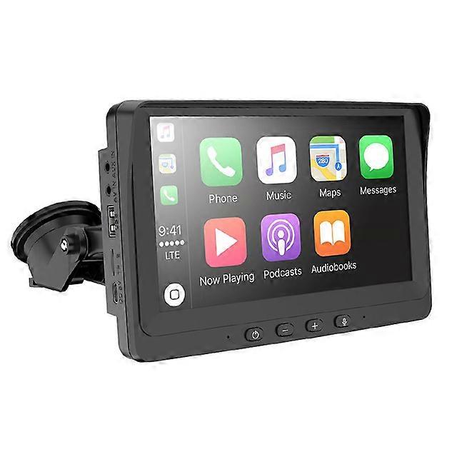 FM Transmitter AUX Car MP5 Player Wireless 7 Inch Touch Screen for Apple CarPlay Android Auto Handsfree Car Bluetooth