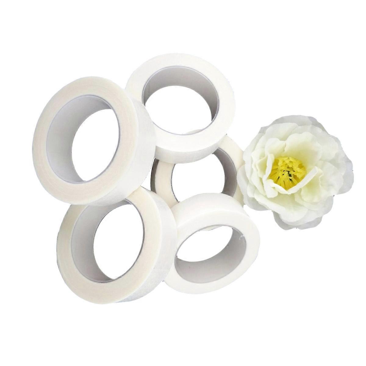 Eyelash Pads for Extensions Lint Free Under Eye Pad Eye Patches for Grafting False Lash, 10 Rolls (White)