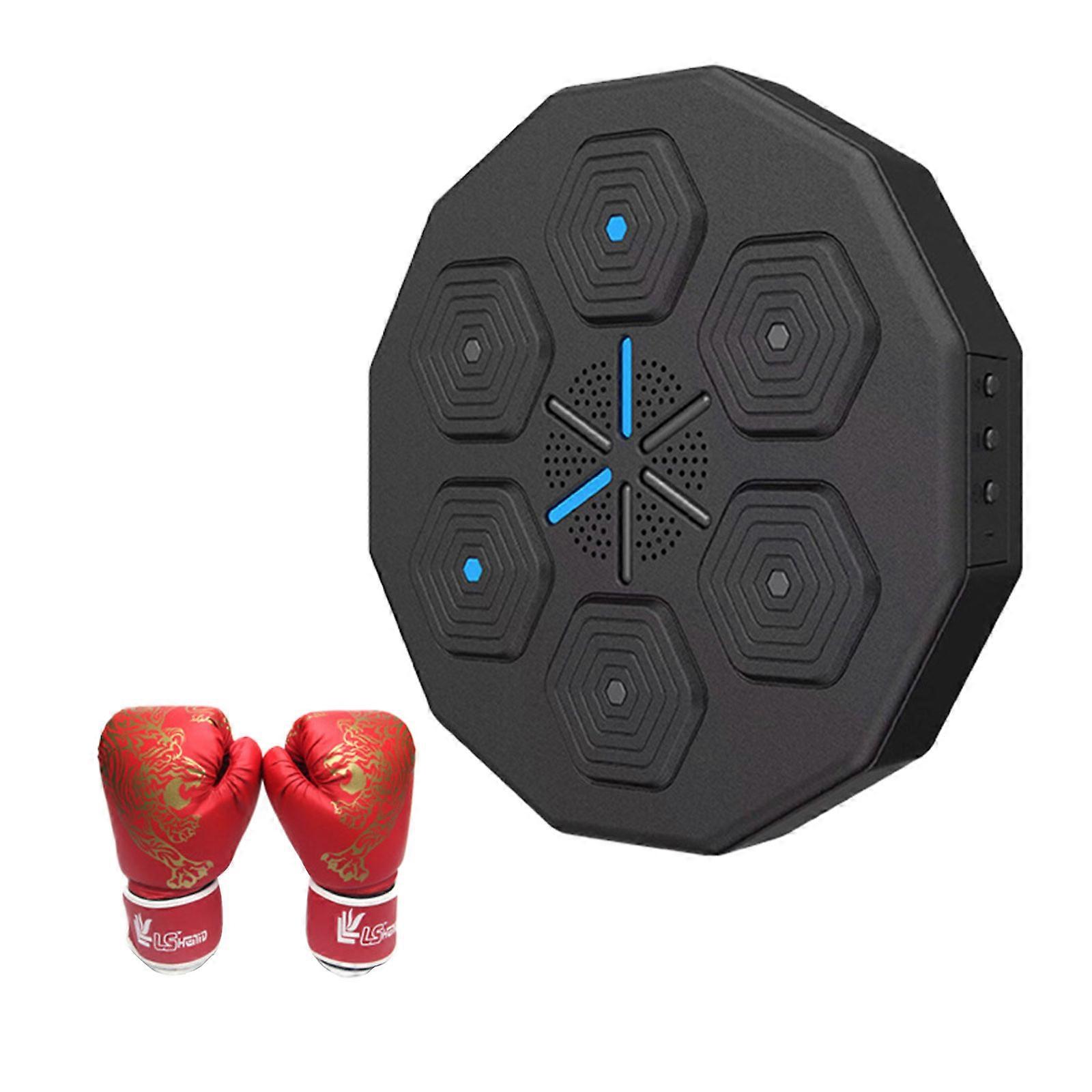 Smart Boxing Machine, Wall Mounted Punching Machine with Bluetooth Connection, Music Boxing Training Target,100% New