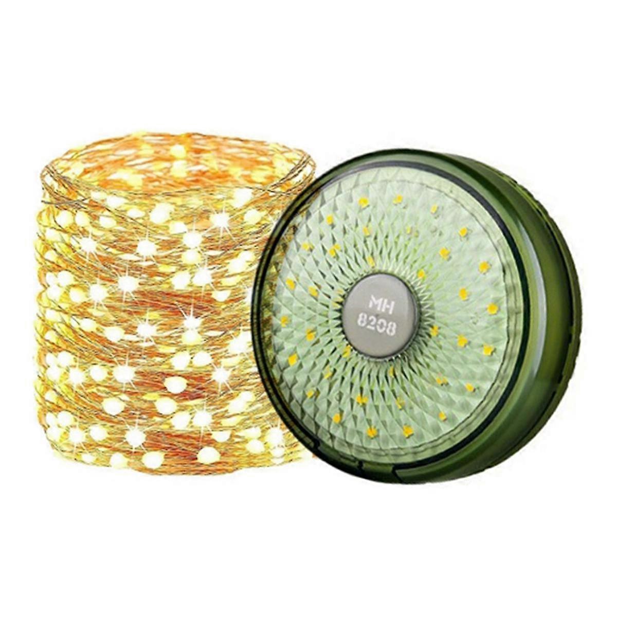 Lumières de camping String LED Camping Light USB Rechargeable Tente extérieure Ambiance colorée String Light