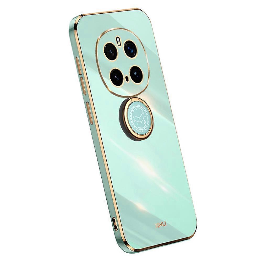 For Honor Magic7 Pro 5G Case Ring Kickstand Electroplating TPU Phone Cover