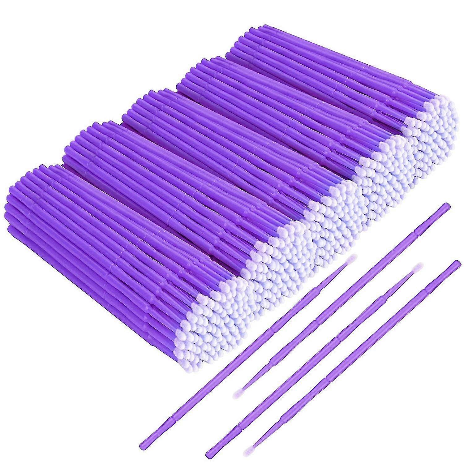 500 Pcs Disposable Micro Applicator Brush, Gelme Nutri Micro Swabs