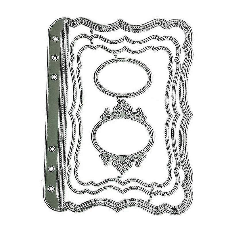 Metal Cutting Dies Frame Shap High Precision Carbon Steel Script Die Stencils