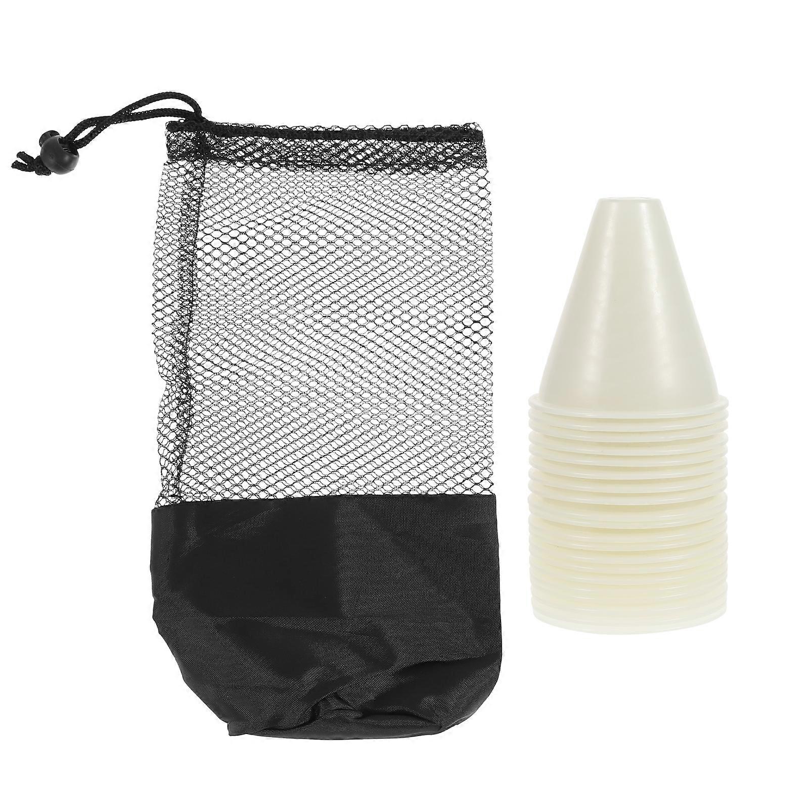 Exercise Accessories Small Cone Roller Practice Cones Small Marker Cones Windproof Roadblock Slalom Cones