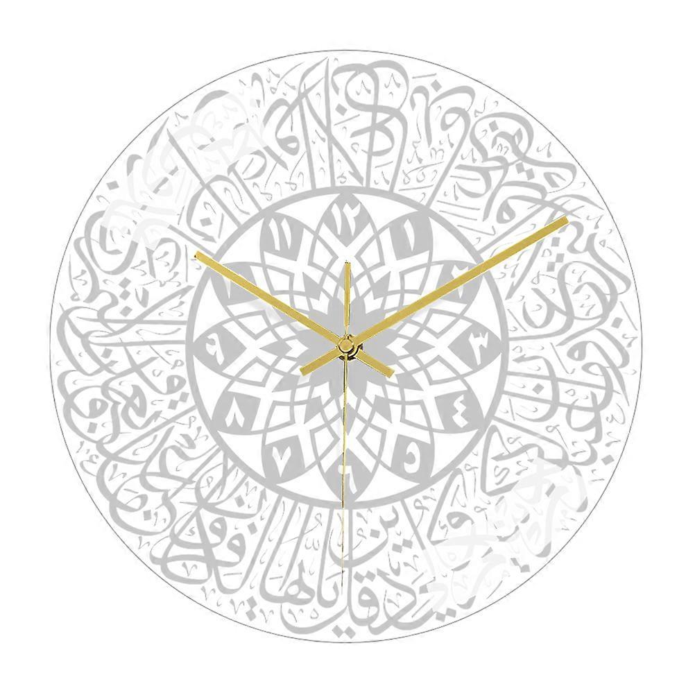 Wall Clock Decorative Wall Adhesive Clock Living Room Mute Clock Acrylic Clock