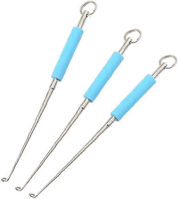 3pcs Portable Fish Hook Remover Powerful Hook Detacher Disgorger Puller Hook Removal Tool