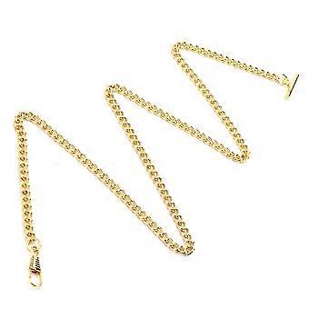 65cm Length Retro t Bar Pocket Watch Chain Pendant Holder Metal Pocket Watch Accessories Gold