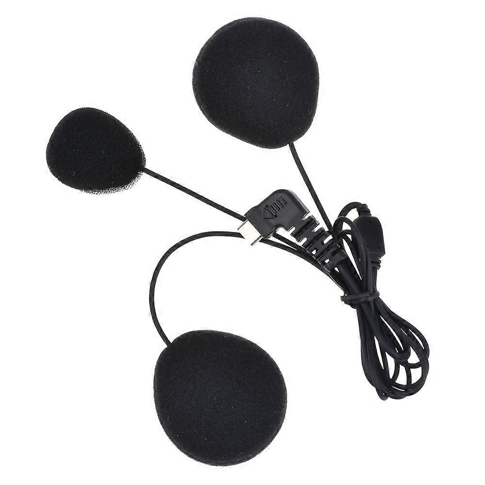 Intercom Earphone For BT-S2 BT S3 Helmet Intercom Headset Type-c Interface Motorcycle Interphone Hard Soft Microphone