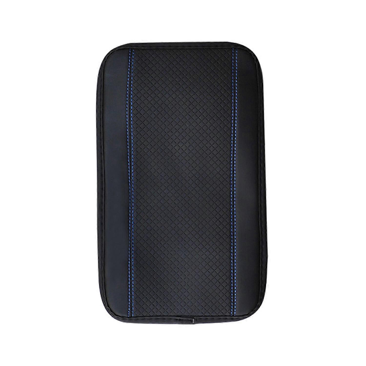 Universal Car Armrest Pad Cover Auto Center Console Box Soft Cushion Mat Durable Faux Leather