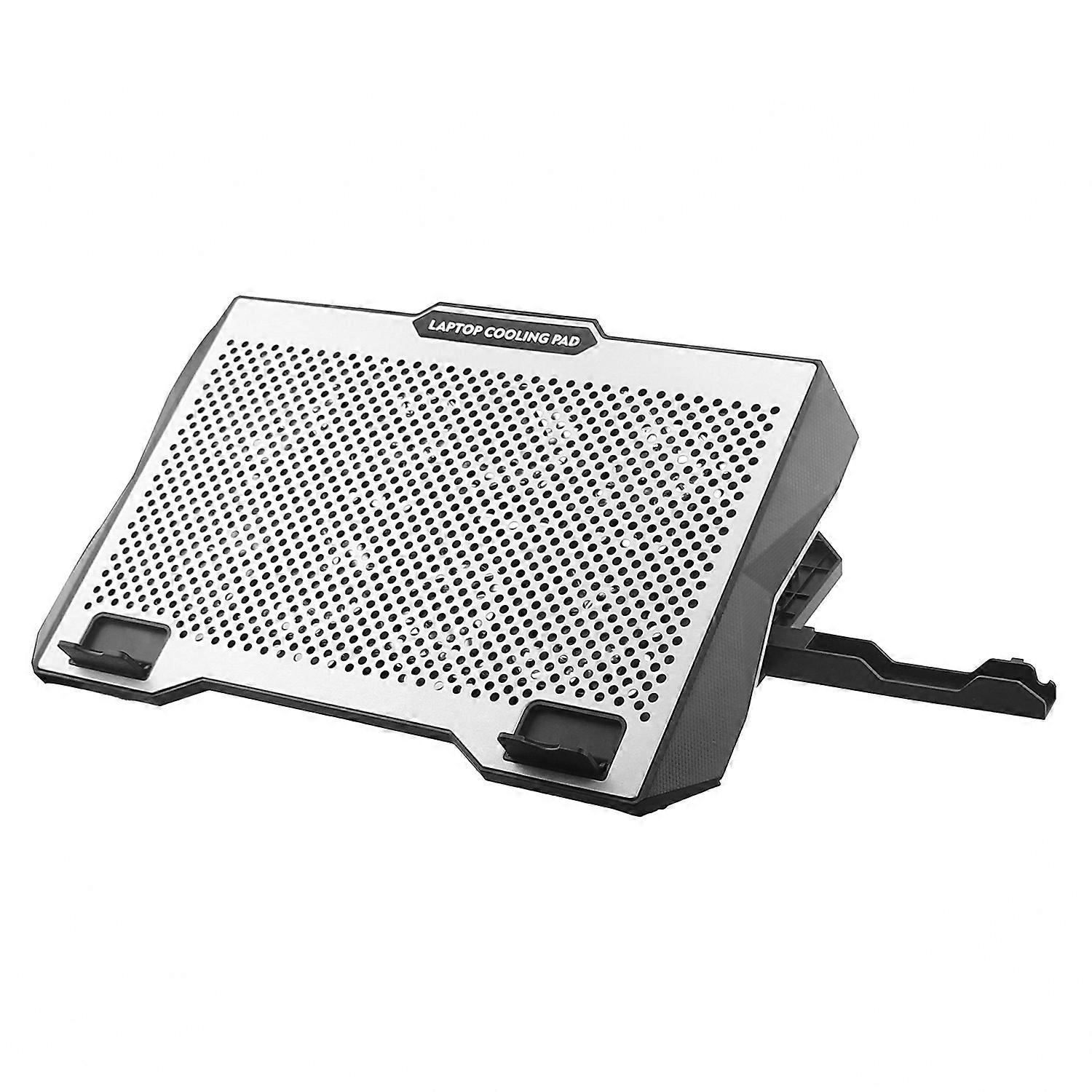 S608 RGB Light Laptop Cooler 8 Fans Adjustable Height Notebook Cooling Pad with Phone Holder