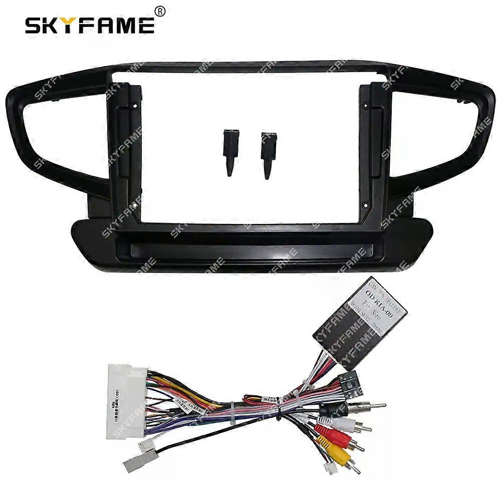 Applies to Car Frame Fascia Adapter Canbus Box Decoder Android Radio Dash Fitting Panel Kit For Hyundai Ioniq