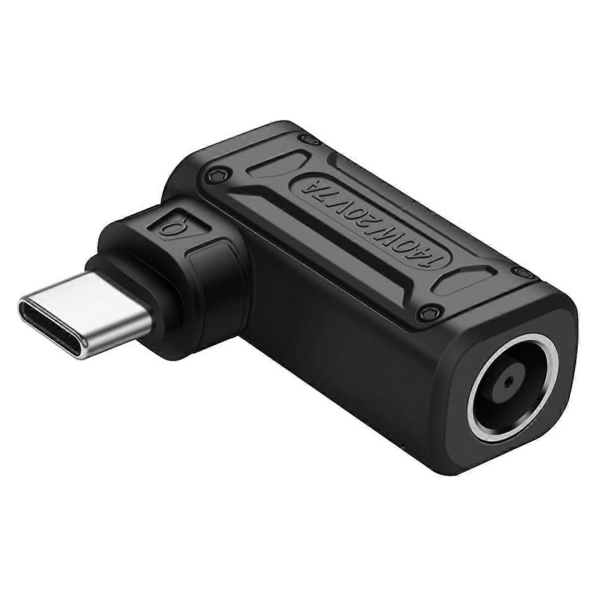 PD 140W DC to Type C Power Charging Adapter DC Female Input to USB C Male Connector for Phone,Table
