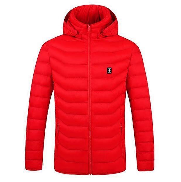 Men's Soft Shell Heated Jacket with Detachable Hood Not including rechargeable batteries