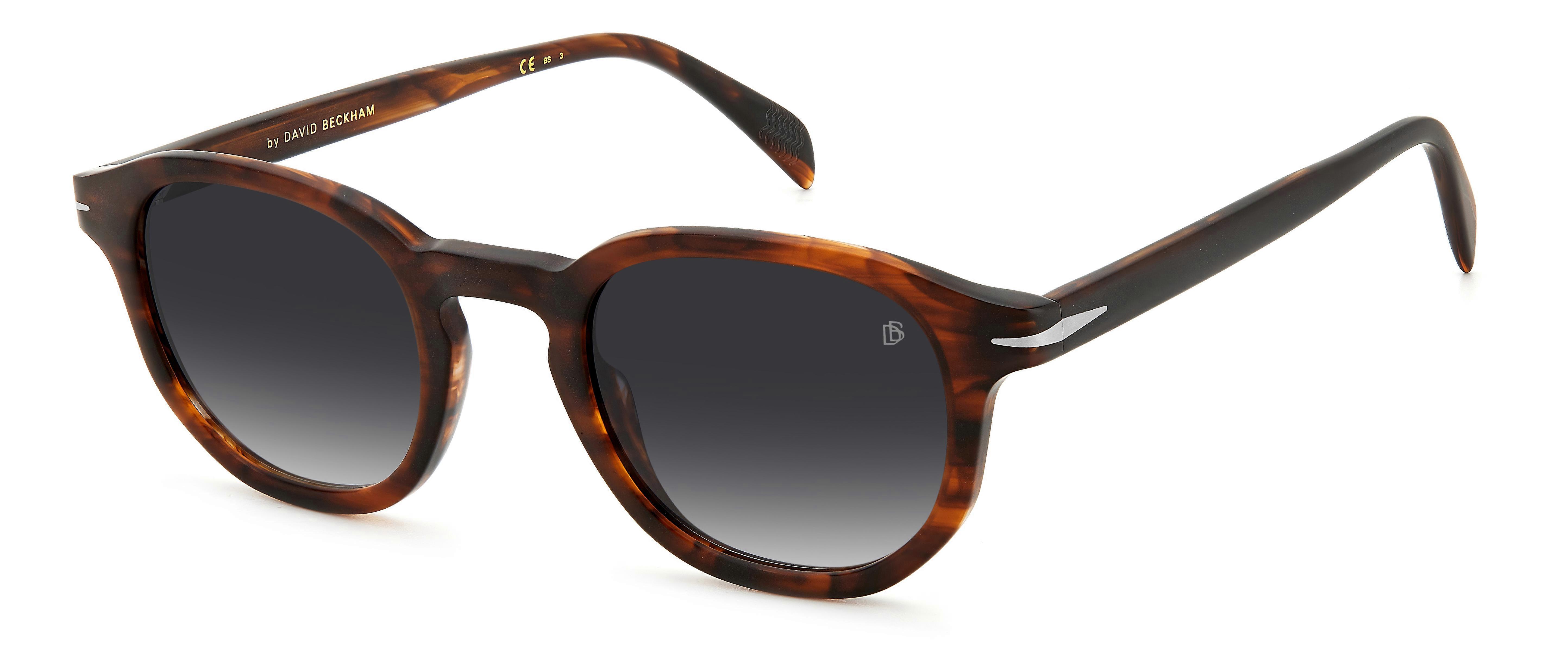 Sunglasses DAVID BECKHAM DB 1007/S 0CJ MATT STRIPED BROWN 49/24/145 MAN