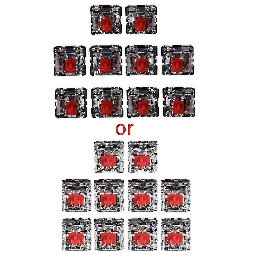 Mechanical Keyboard Red Switch, Linear Switches, Gaming Peripherals