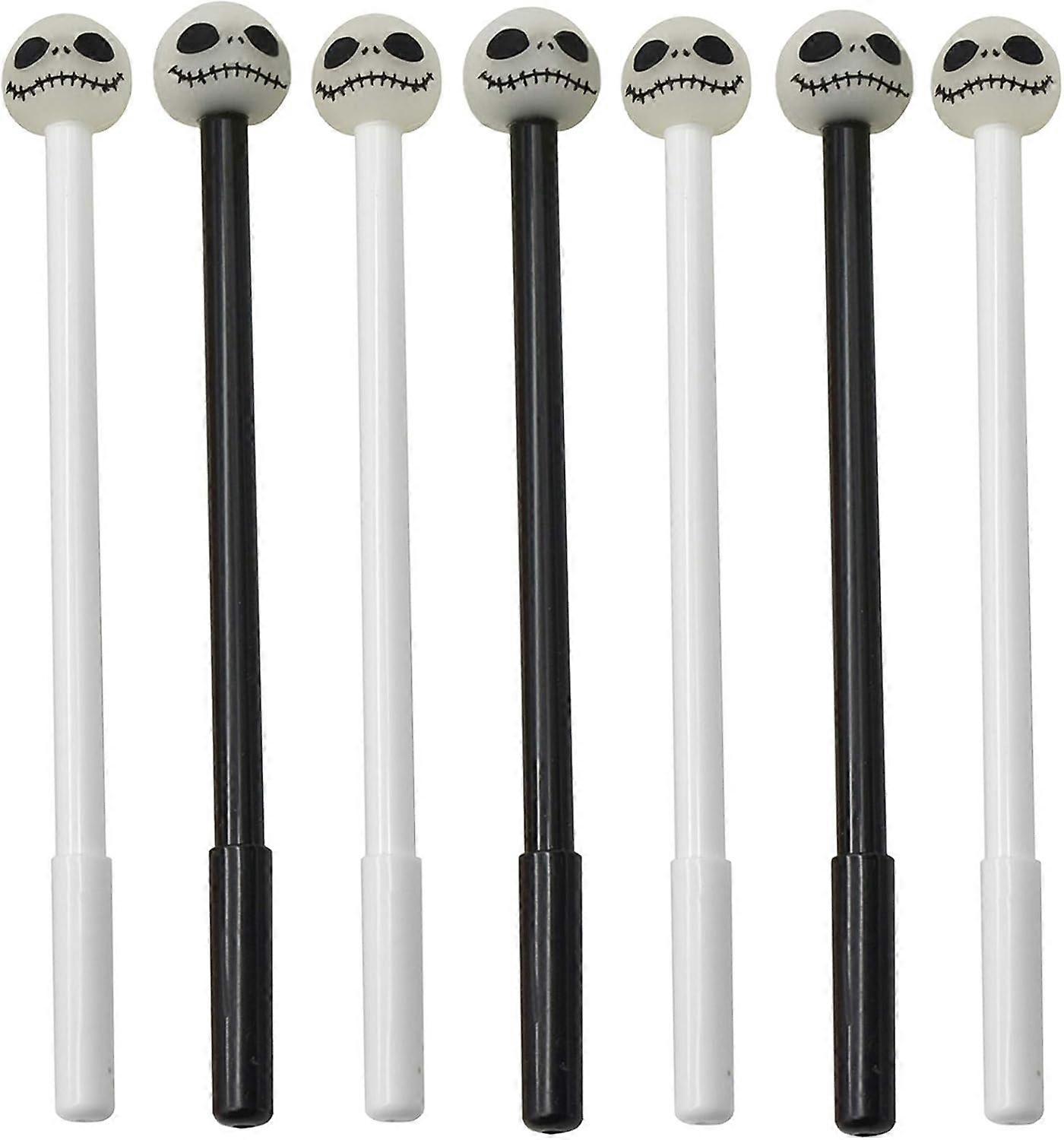 26 Pack Novelty Skull Shape Rollerball Pens for School Students