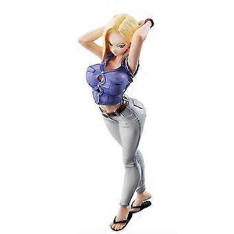 19cm Dragon Ball Lazuli Android 18 Action Figur Toymt
