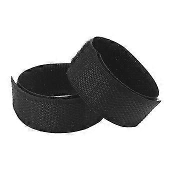 2-Pack Hühnerhalsband Anti-Haken Geräuschfreier Nylon-Hühnerhalsgürtel für Hähne HahnSchwarz Gewöhnlich