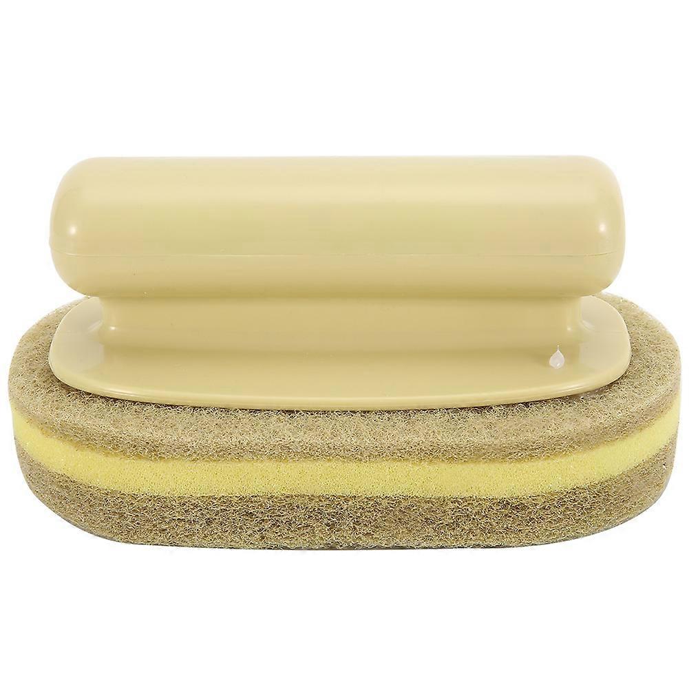 Rust Cleaning Kitchen Rust Tools, Magic Brush ,Brush Eraser Cleaner Cleaning Brush （Yellow）