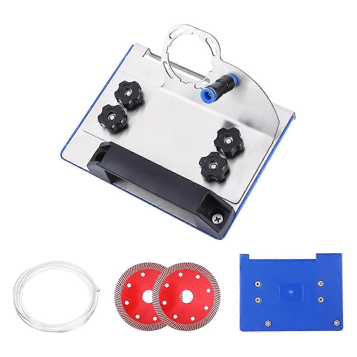 45 Degrees Tile Chamfering Tool, Angle Grinder Stand Holder,for 100-Type Angle Grinders, Adjustable