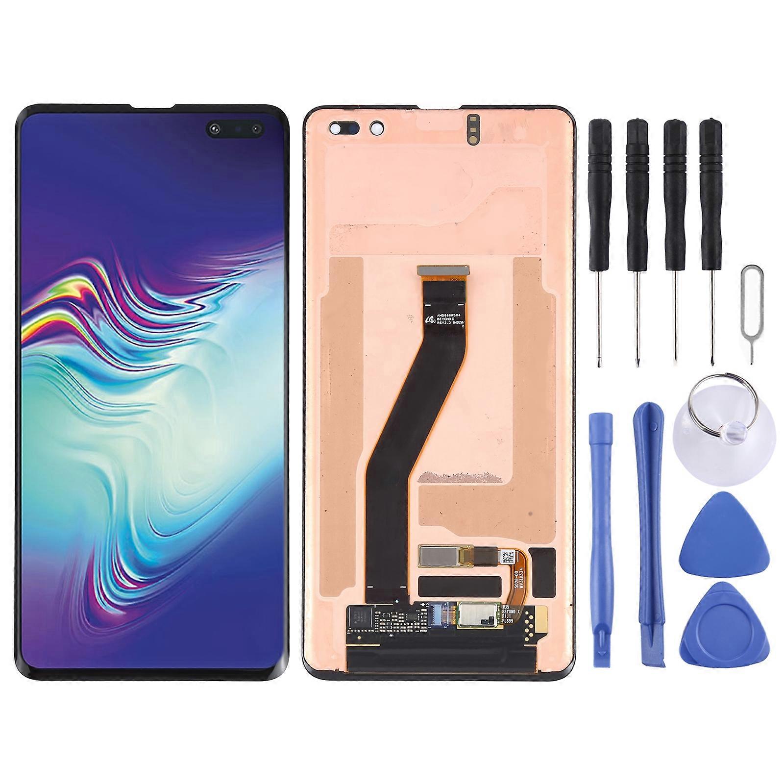 Ecran LCD AMOLED dynamique COMPATIBLE pour Galaxy S10 5G avec Digitizer Full Assembly