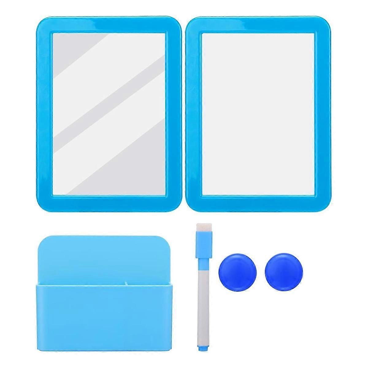 Locker Accessory Kit-Girl Back to School Supplie,Magnetic Whiteboard Mirror Dry Erase Marker Holder