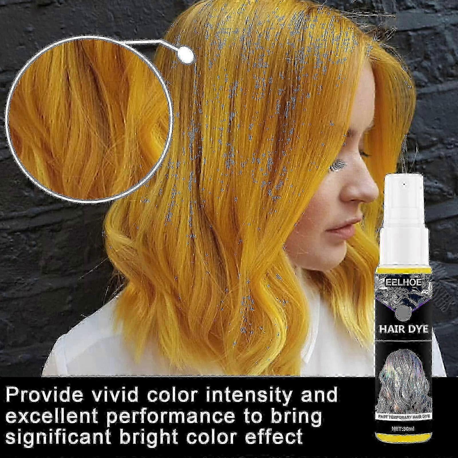 Eelhoe Einweg-Mini-Haarfarbe Spray Blau