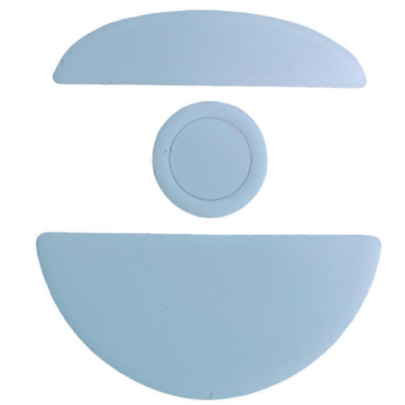 Mouse Foot Stickers Ice Board Replacement ice Curved Edge Smooth Foot Stickers Accessories for AJAZZ AJ199 (AJ199 Ice Edition)