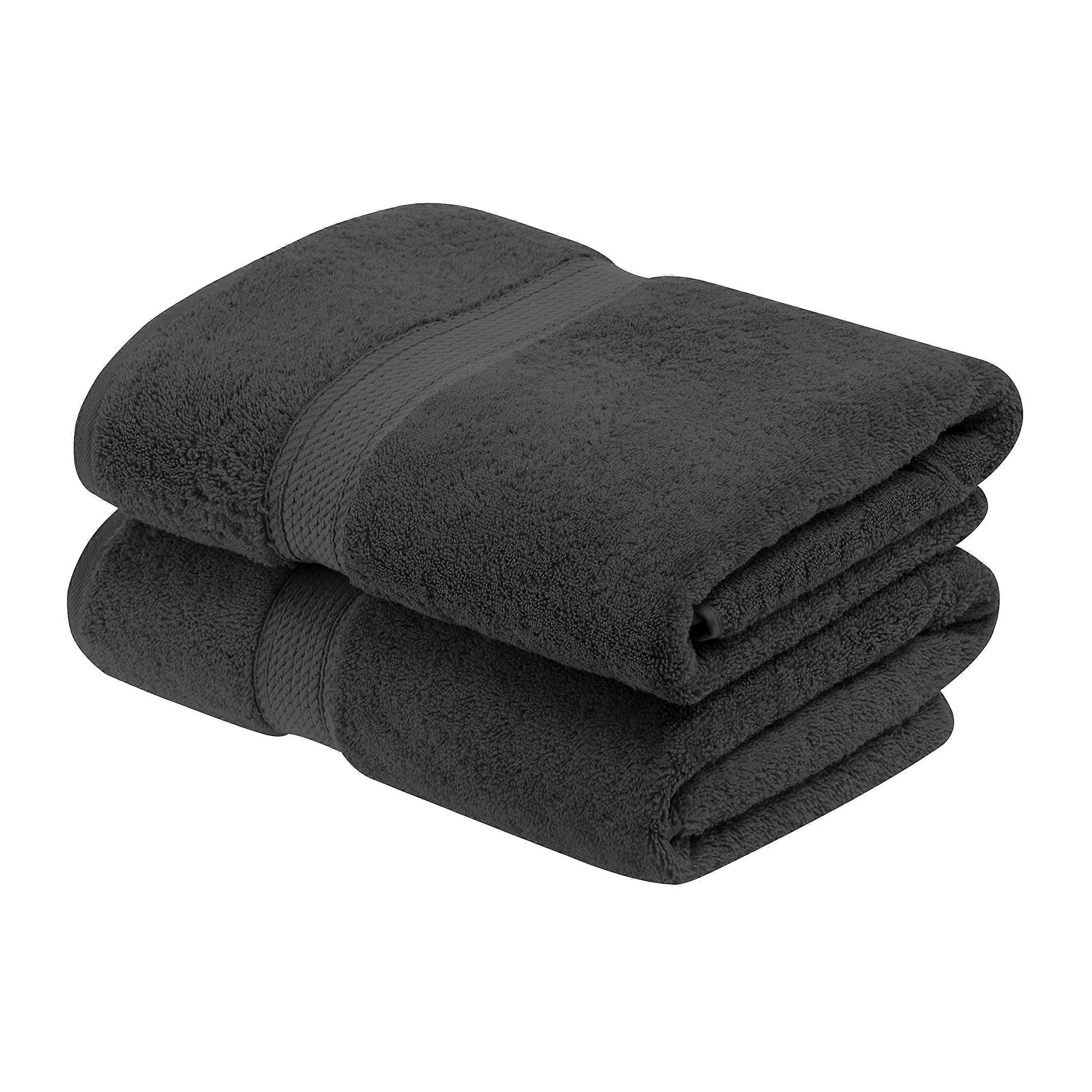 Ultra Soft Luxury Thick Plush Absorbent Heavyweight Bath Towel 2 Set For Guest Bath
