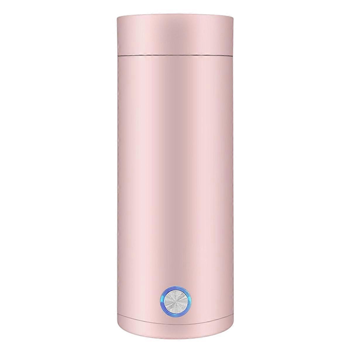 400ML Small PortableTravel Kettle 304 Stainless Steel Food Grade Fast Boil and Auto Shut Off Heating Mug US Plug B