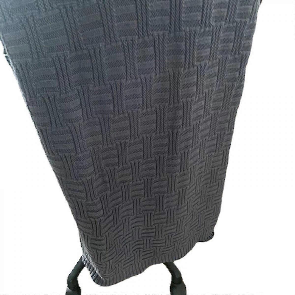 Inhand Knitted Throw Blankets for Couch and Bed, Soft Cozy Knit Blanket, Lightweight Decorative Blankets and Throws, , 51"x59"