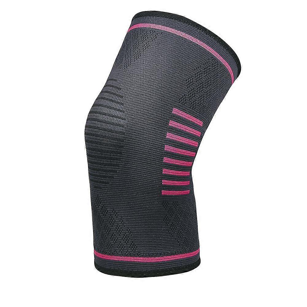 Knee Pads, Sports Knee Pads, Knee Pads, Knee Pad Compression Sleeves-suitable For Arthritis, Ligament InjuriesRose Red,L