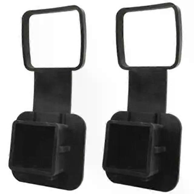 Trailer Hitch Cover Plug Cap Rubber Fits 2'' Receivers Class 3 4 5 compatible for Toyota compatible for d Jeep Chevrolet Nissan Ram PT228-35960-HP MA