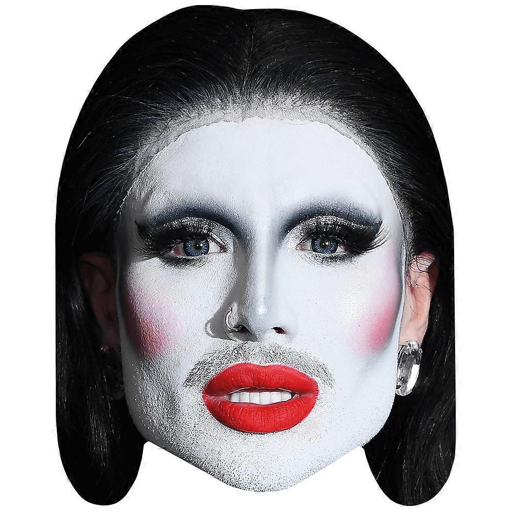 Daniel Curtis (Lipstick) Celebrity Mask, Flat Card Face