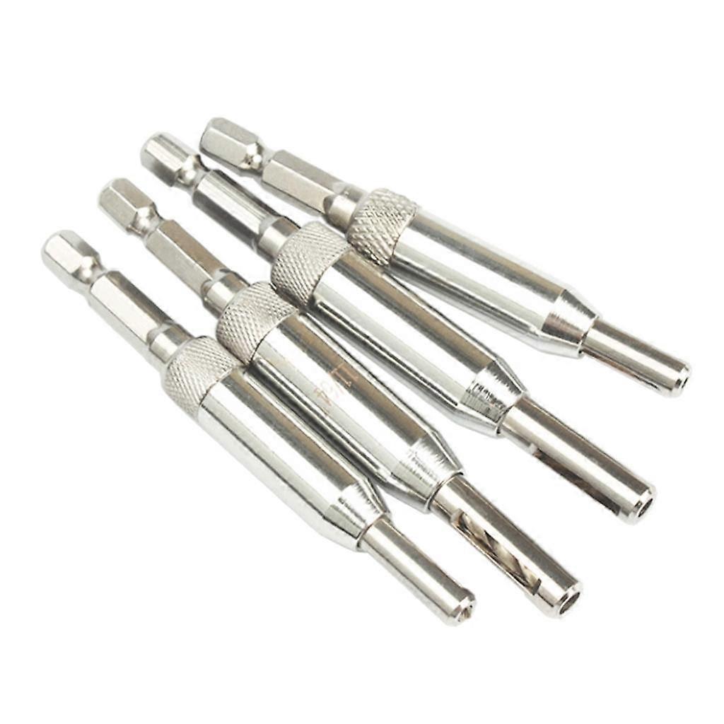 SELF CENTERING BITS HINGE WOOD DRILL BIT TOOL SET - 5/64" 7/64 9/64 11/64